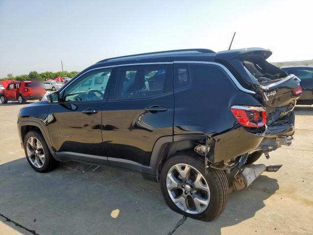 3C4NJDCB1JT259477 - 2018 JEEP COMPASS LIMITED BLACK photo 2