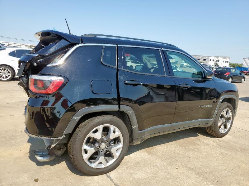 3C4NJDCB1JT259477 - 2018 JEEP COMPASS LIMITED BLACK photo 3
