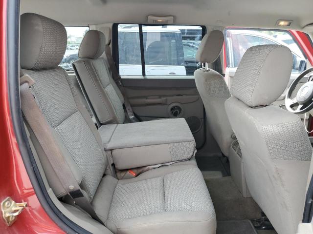 1J8HG48N76C129813 - 2006 JEEP COMMANDER 红色 照片 11