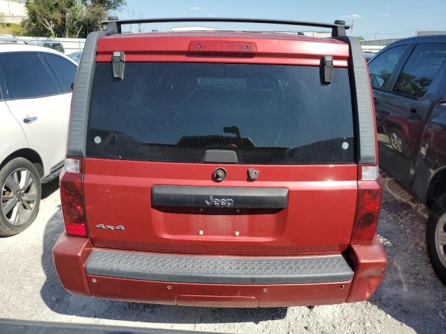 1J8HG48N76C129813 - 2006 JEEP COMMANDER 红色 照片 6