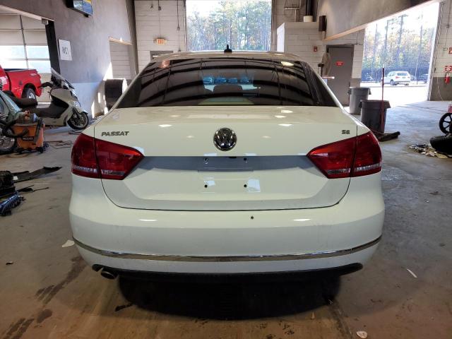 1VWCP7A3XDC087952 - 2013 VOLKSWAGEN PASSAT SEL WHITE photo 6