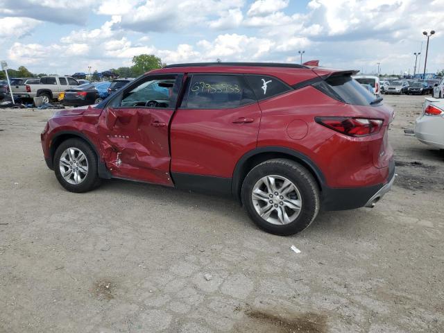 3GNKBBRAXKS682236 - 2019 CHEVROLET BLAZER 1LT RED photo 2