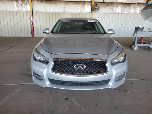 JN1EV7AP3HM733341 - 2017 INFINITI Q50 PREMIUM SILVER photo 5