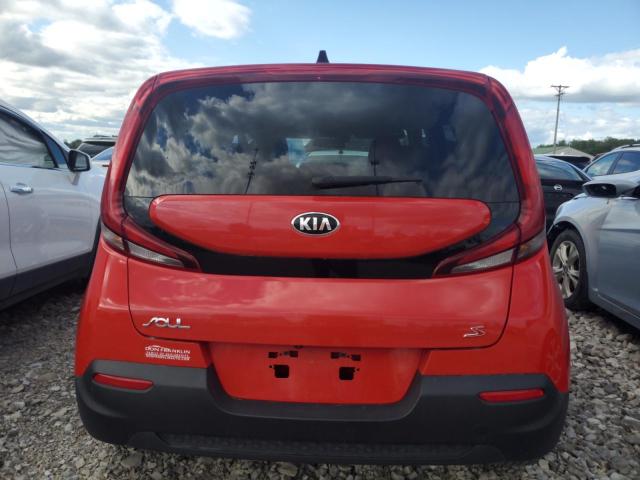 KNDJ23AU6M7751702 - 2021 KIA SOUL LX RED photo 6