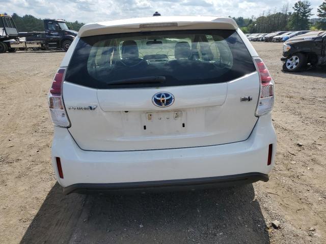 JTDZN3EU5HJ070539 - 2017 TOYOTA PRIUS V WHITE photo 6