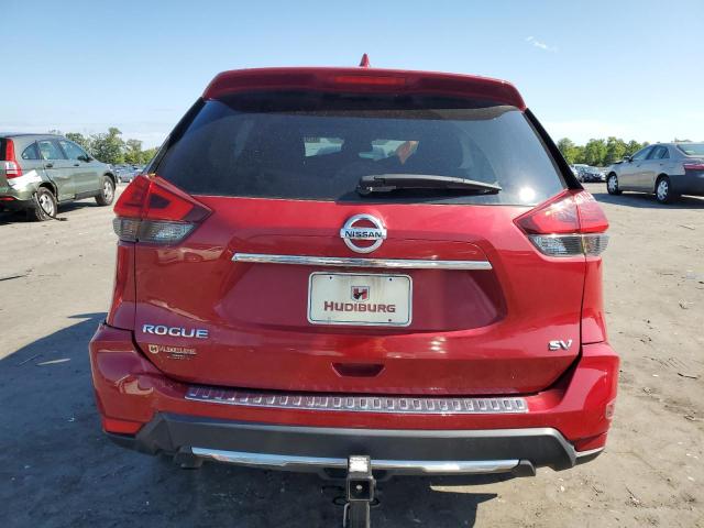 JN8AT2MT8HW396168 - 2017 NISSAN ROGUE S RED photo 6