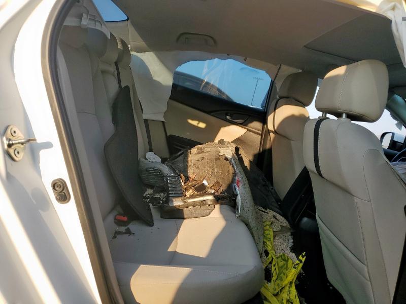 19XFC1F3XHE022325 - 2017 HONDA CIVIC EX WHITE photo 10