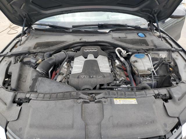 WAU2GAFC3EN035327 - 2014 AUDI A7 PRESTIGE GRAY photo 11