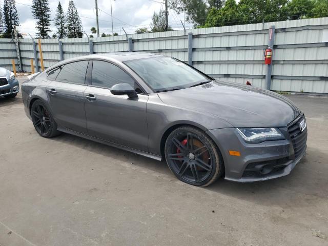 WAU2GAFC3EN035327 - 2014 AUDI A7 PRESTIGE GRAY photo 4