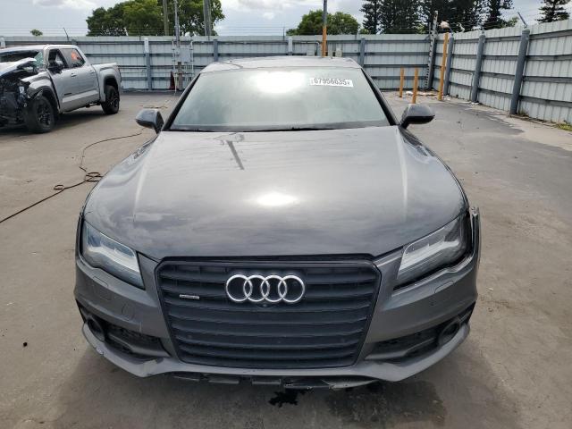 WAU2GAFC3EN035327 - 2014 AUDI A7 PRESTIGE GRAY photo 5
