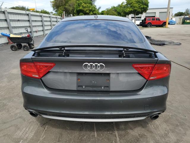 WAU2GAFC3EN035327 - 2014 AUDI A7 PRESTIGE GRAY photo 6