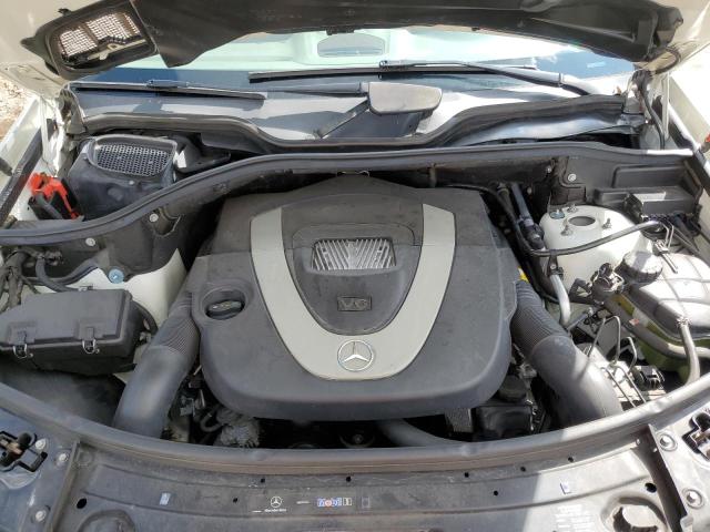 4JGBB8GB7BA635444 - 2011 MERCEDES-BENZ ML 350 4MATIC WHITE photo 11
