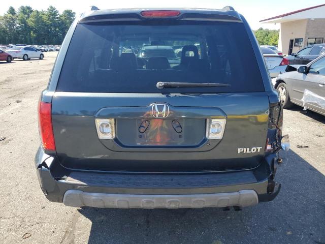 2HKYF18673H570777 - 2003 HONDA PILOT EXL GRAY photo 6