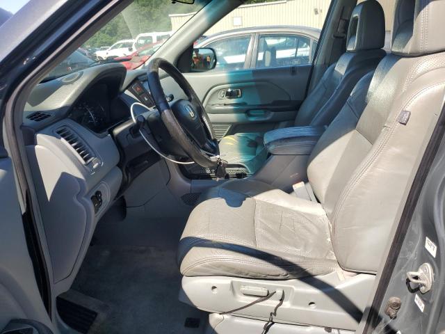 2HKYF18673H570777 - 2003 HONDA PILOT EXL GRAY photo 7