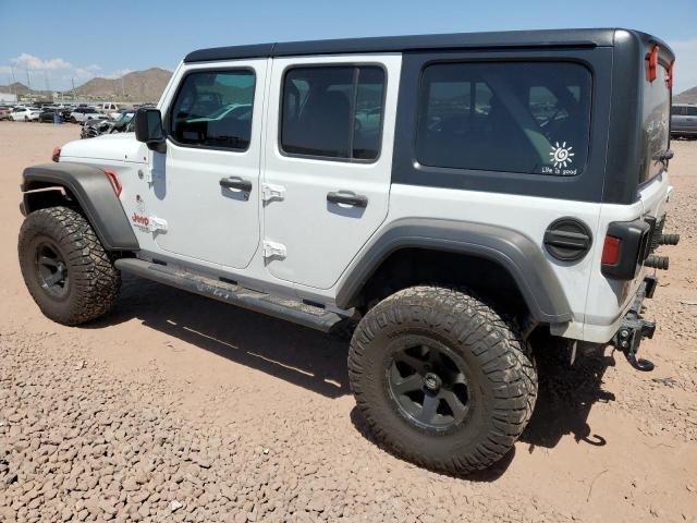 1C4HJXDG7JW112423 - 2018 JEEP WRANGLER U SPORT Blanc photo 2