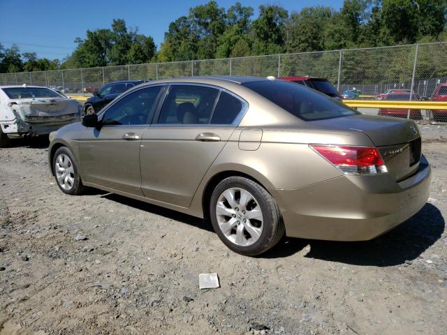 1HGCP26898A004427 - 2008 HONDA ACCORD EXL BEIGE photo 2