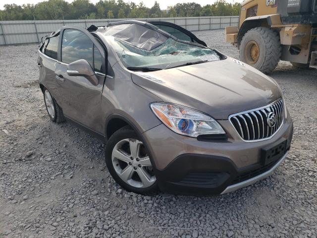 KL4CJASBXFB199676 - 2015 BUICK ENCORE BROWN photo 4