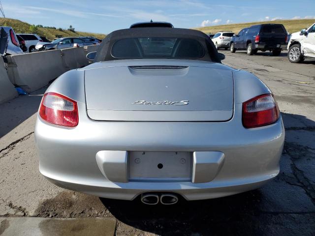 WP0CB29886S730134 - 2006 PORSCHE BOXSTER S SILVER photo 6