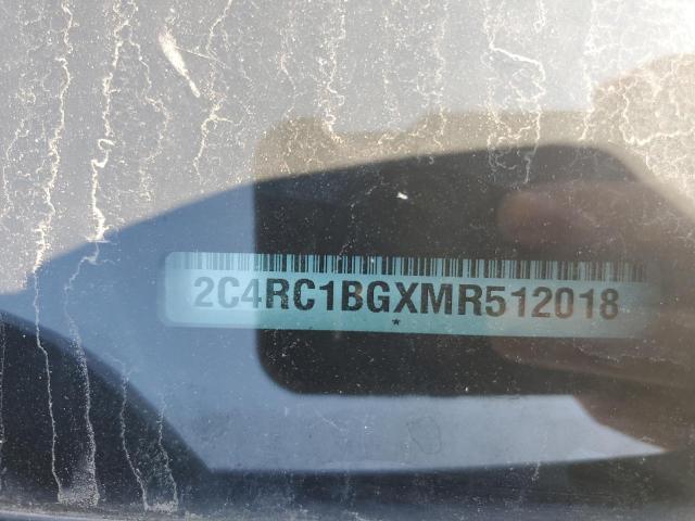 2C4RC1BGXMR512018 - 2021 CHRYSLER PACIFICA TOURING L BLACK photo 13