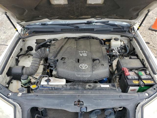JTEZU14R28K006498 - 2008 TOYOTA 4RUNNER SR5 WHITE photo 12