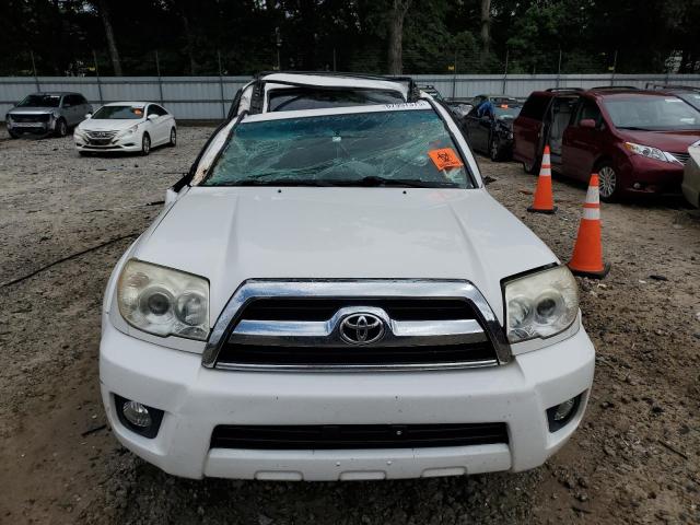 JTEZU14R28K006498 - 2008 TOYOTA 4RUNNER SR5 WHITE photo 5