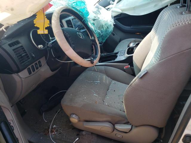 JTEZU14R28K006498 - 2008 TOYOTA 4RUNNER SR5 WHITE photo 7