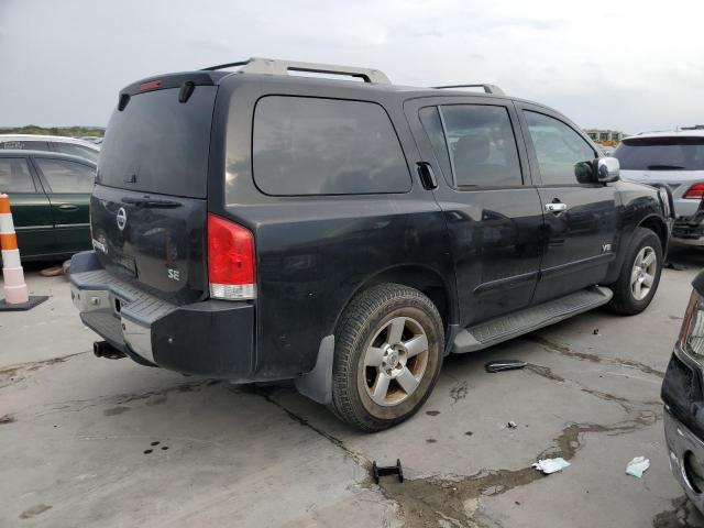 5N1BA08C17N711011 - 2007 NISSAN ARMADA SE BLACK photo 3