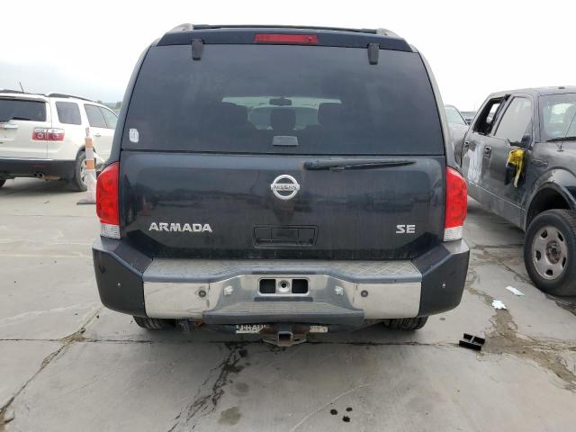 5N1BA08C17N711011 - 2007 NISSAN ARMADA SE BLACK photo 6