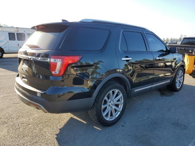 1FM5K7F83HGA95254 - 2017 FORD EXPLORER LIMITED BLACK photo 3