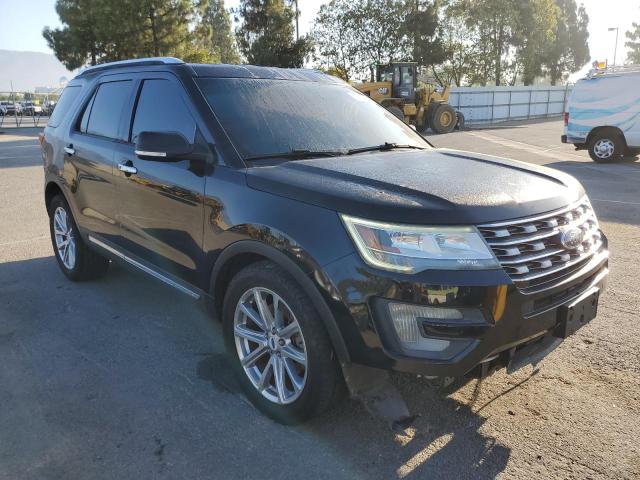 1FM5K7F83HGA95254 - 2017 FORD EXPLORER LIMITED BLACK photo 4