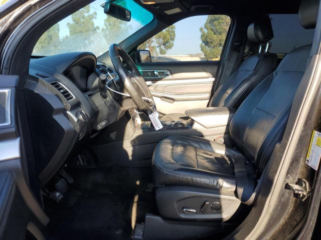 1FM5K7F83HGA95254 - 2017 FORD EXPLORER LIMITED BLACK photo 7