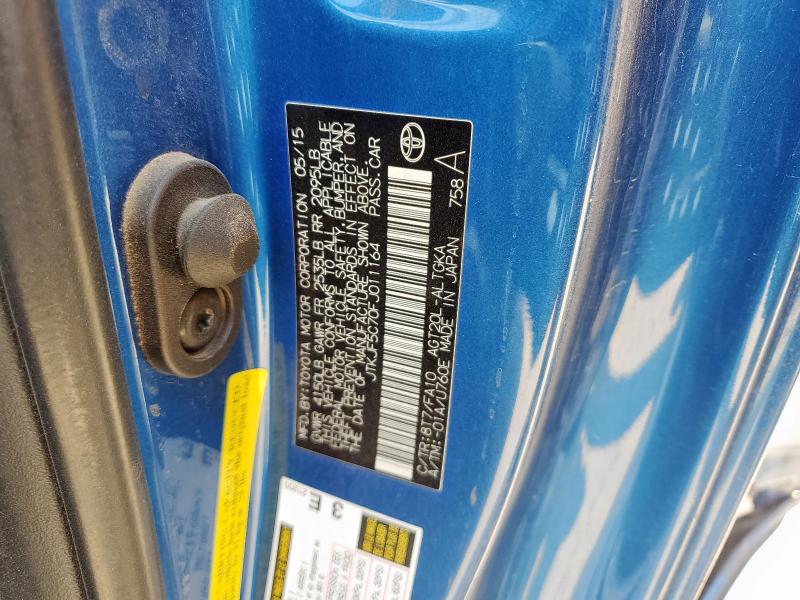 JTKJF5C70FJ011164 - 2015 TOYOTA SCION TC ლურჯი ფოტო 13