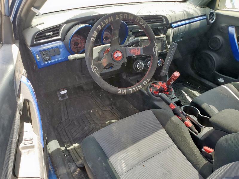 JTKJF5C70FJ011164 - 2015 TOYOTA SCION TC ლურჯი ფოტო 8