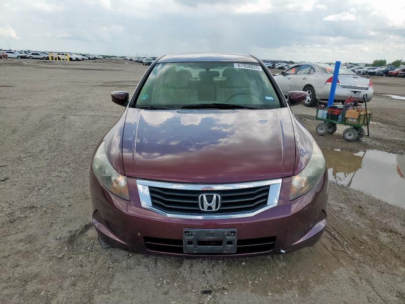 1HGCP2F42AA160439 - 2010 HONDA ACCORD LXP BURGUNDY photo 5