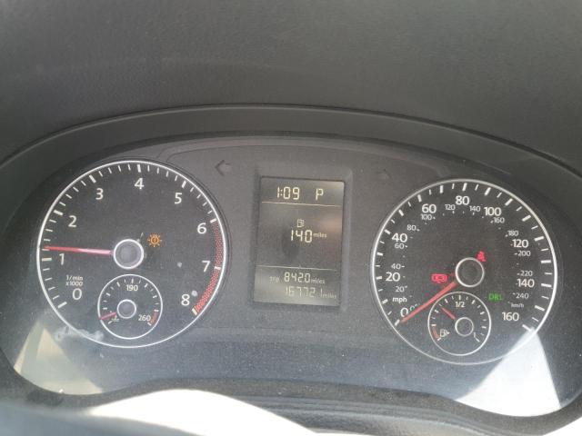 1VWAT7A31EC073426 - 2014 VOLKSWAGEN PASSAT S SILVER photo 9