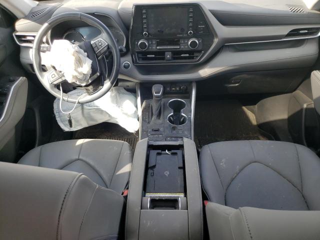 5TDHZRBH8LS027853 - 2020 TOYOTA HIGHLANDER XLE BLUE photo 8