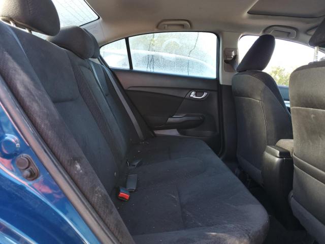 2HGFB2F56DH012756 - 2013 HONDA CIVIC LX BLUE photo 10