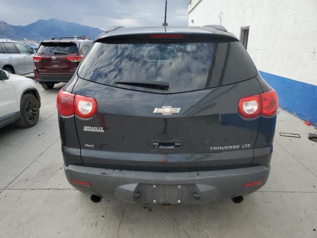 1GNKVLED2BJ191318 - 2011 CHEVROLET TRAVERSE LTZ BLACK photo 6