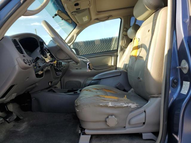 5TBET34164S459837 - 2004 TOYOTA TUNDRA DOUBLE CAB SR5 BLUE photo 7
