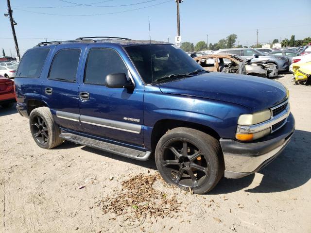 1GNEC13V72R220834 - 2002 CHEVROLET TAHOE C1500 BLUE photo 4