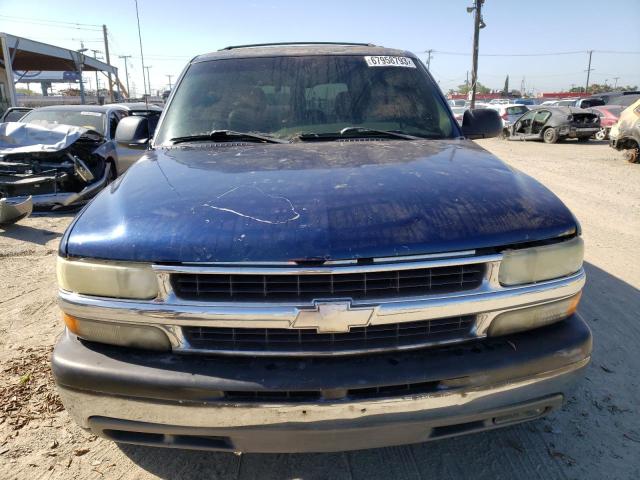 1GNEC13V72R220834 - 2002 CHEVROLET TAHOE C1500 BLUE photo 5