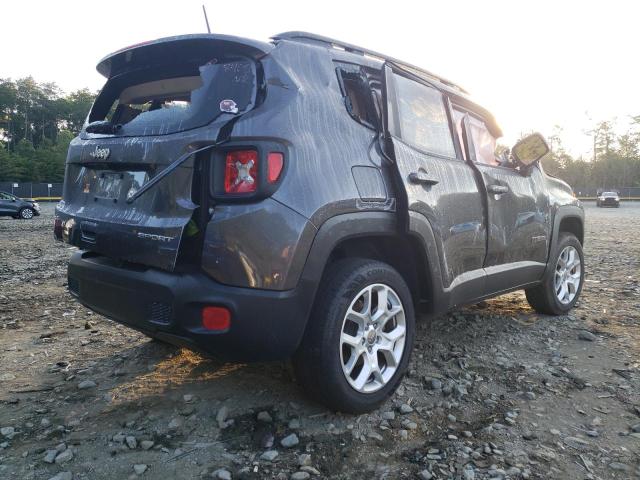 ZACCJBAB6JPJ27835 - 2018 JEEP RENEGADE SPORT CHARCOAL photo 3