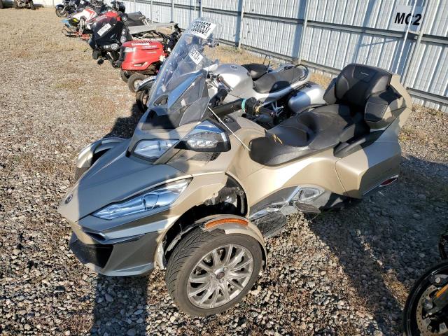 2BXNBDD26HV002542 - 2017 CAN-AM SPYDER ROA RT TAN photo 2