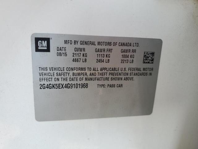 2G4GK5EX4G9101968 - 2016 BUICK REGAL Ağ foto 13