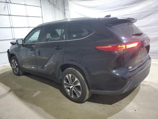 5TDKDRAH9PS002035 - 2023 TOYOTA HIGHLANDER L BLACK photo 2