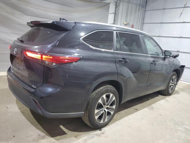 5TDKDRAH9PS002035 - 2023 TOYOTA HIGHLANDER L BLACK photo 3