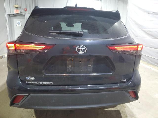 5TDKDRAH9PS002035 - 2023 TOYOTA HIGHLANDER L BLACK photo 6
