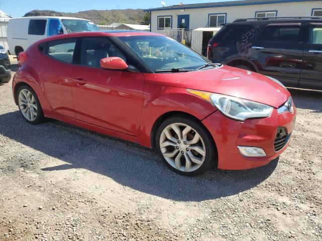 KMHTC6AD0DU106399 - 2013 HYUNDAI VELOSTER RED photo 4