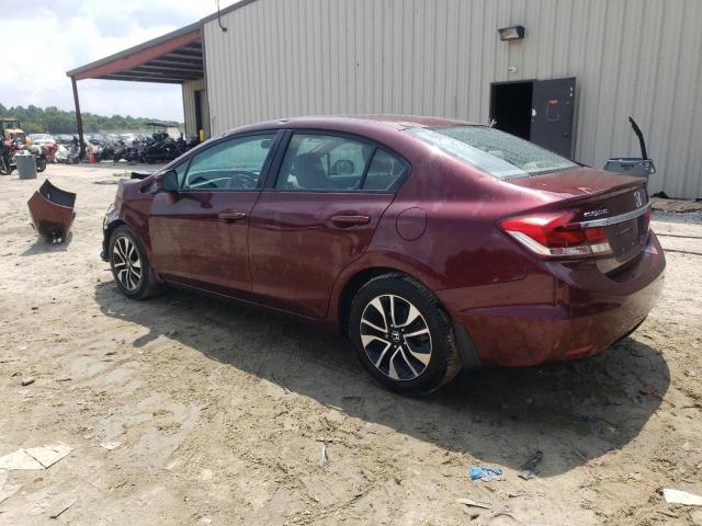 19XFB2F86DE236761 - 2013 HONDA CIVIC EX MAROON photo 2