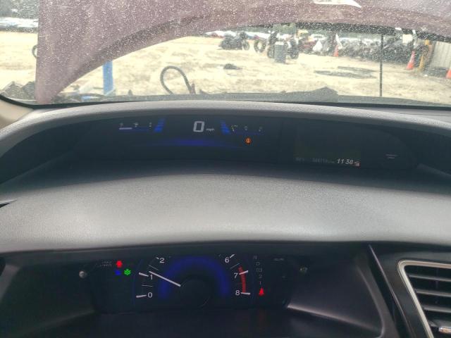 19XFB2F86DE236761 - 2013 HONDA CIVIC EX MAROON photo 9